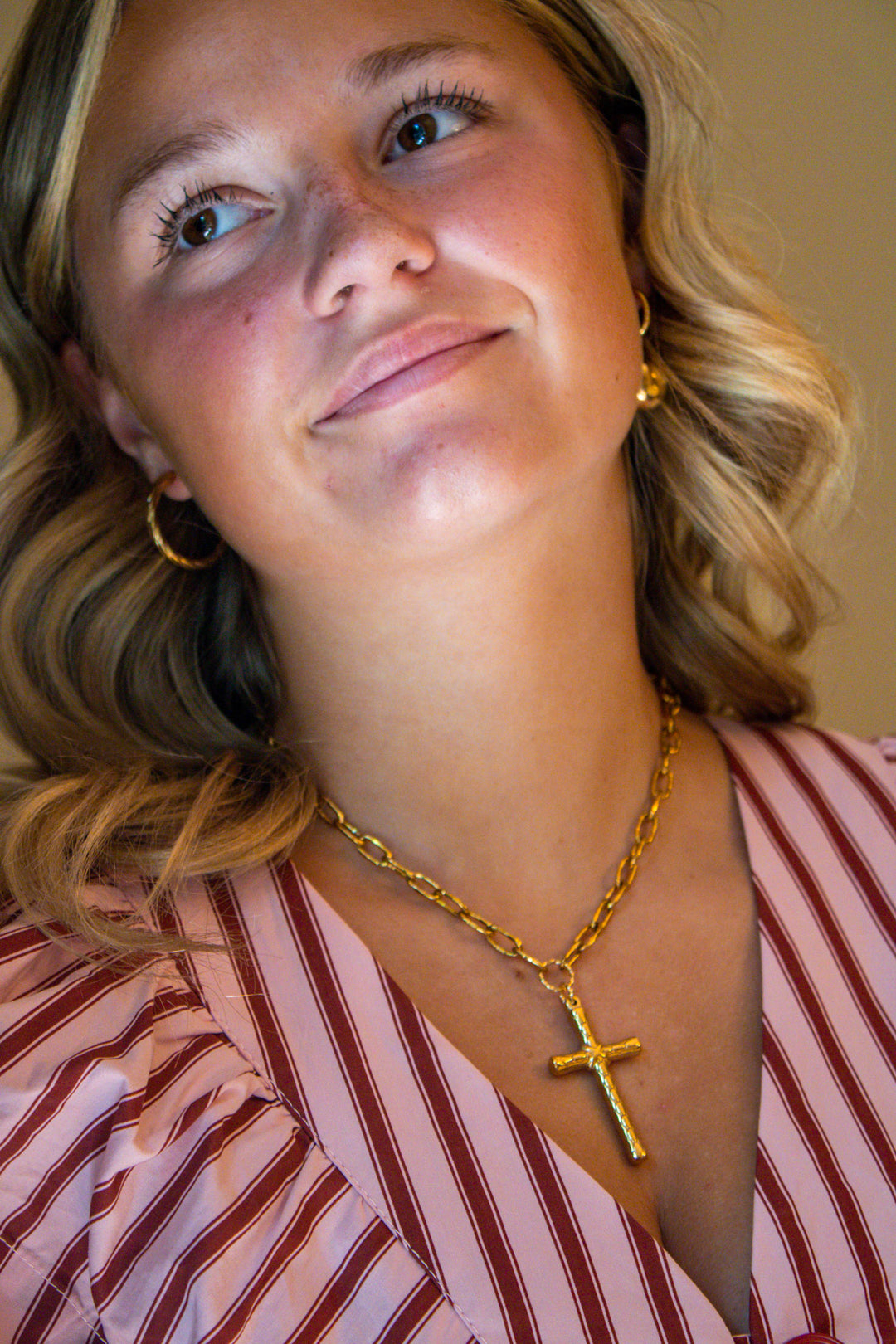 Dane Cross Necklace