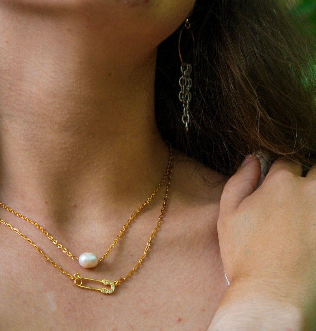 Radiant Pearl Necklace