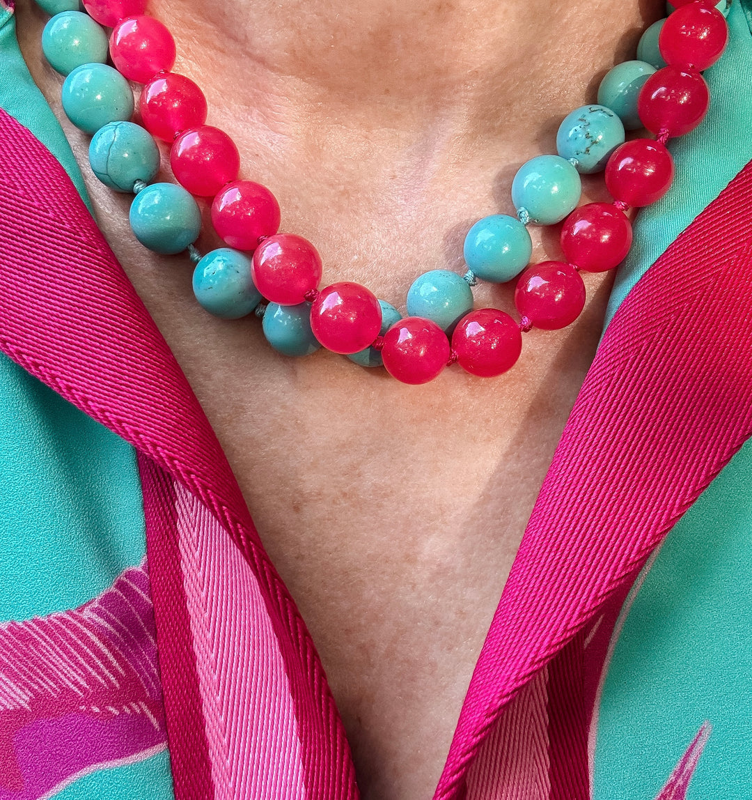 Palm Bead Necklace