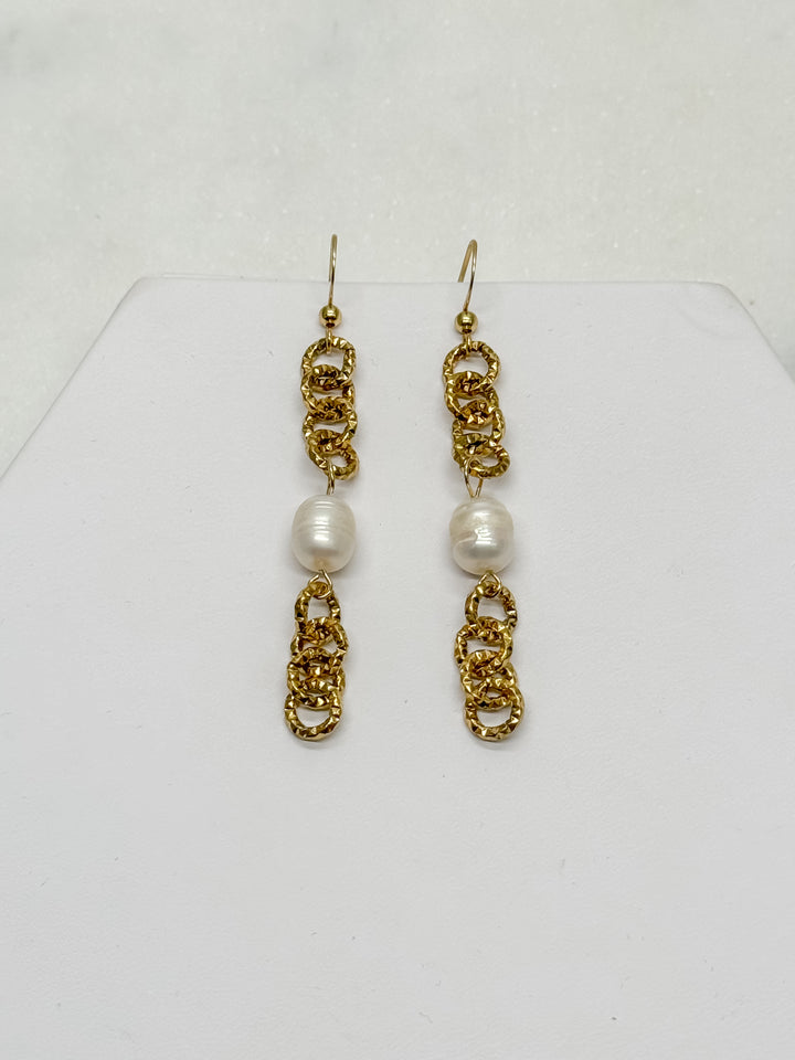 Cheney Pearl Drop Earrings