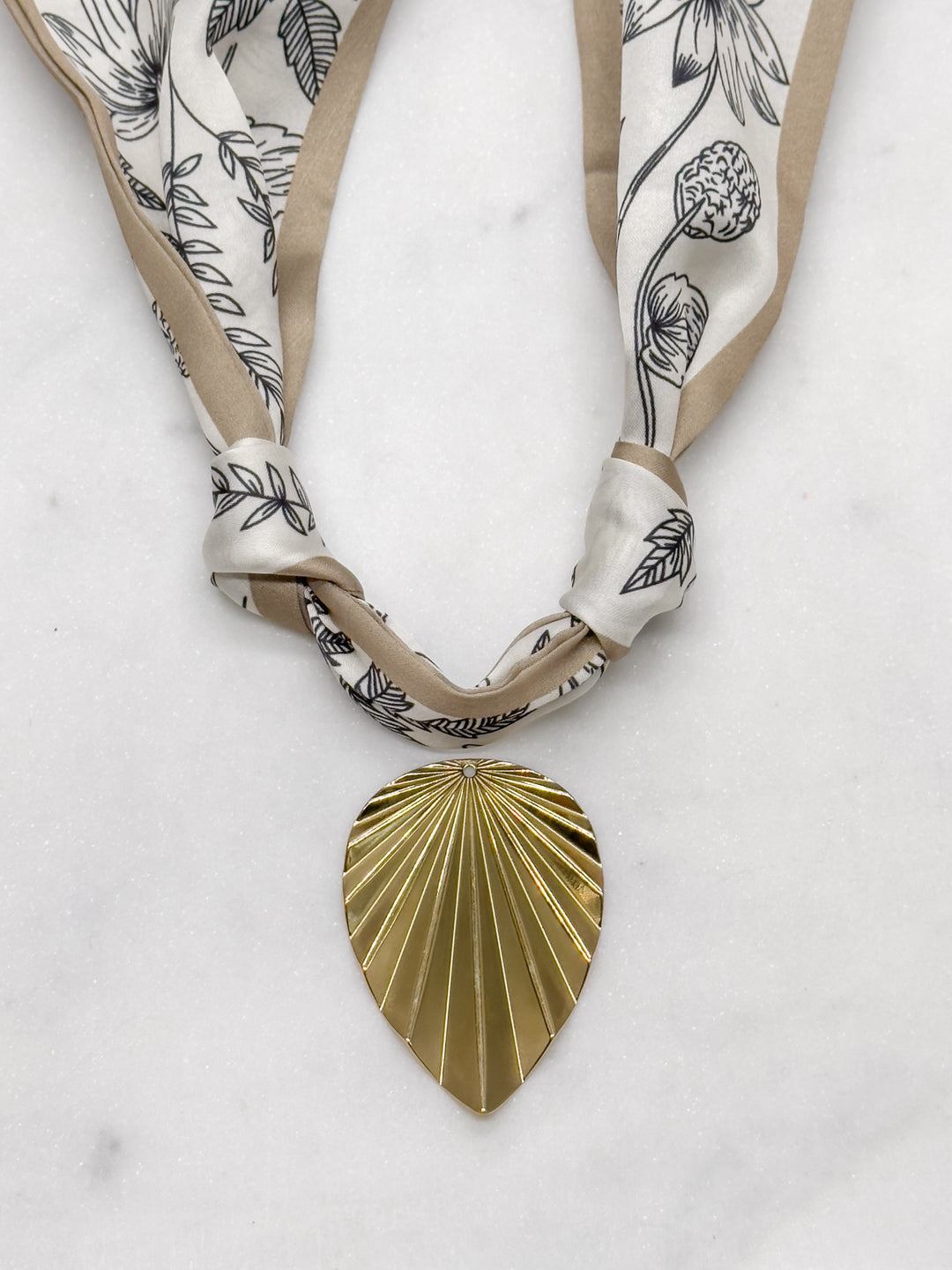 Florence Scarf Necklace