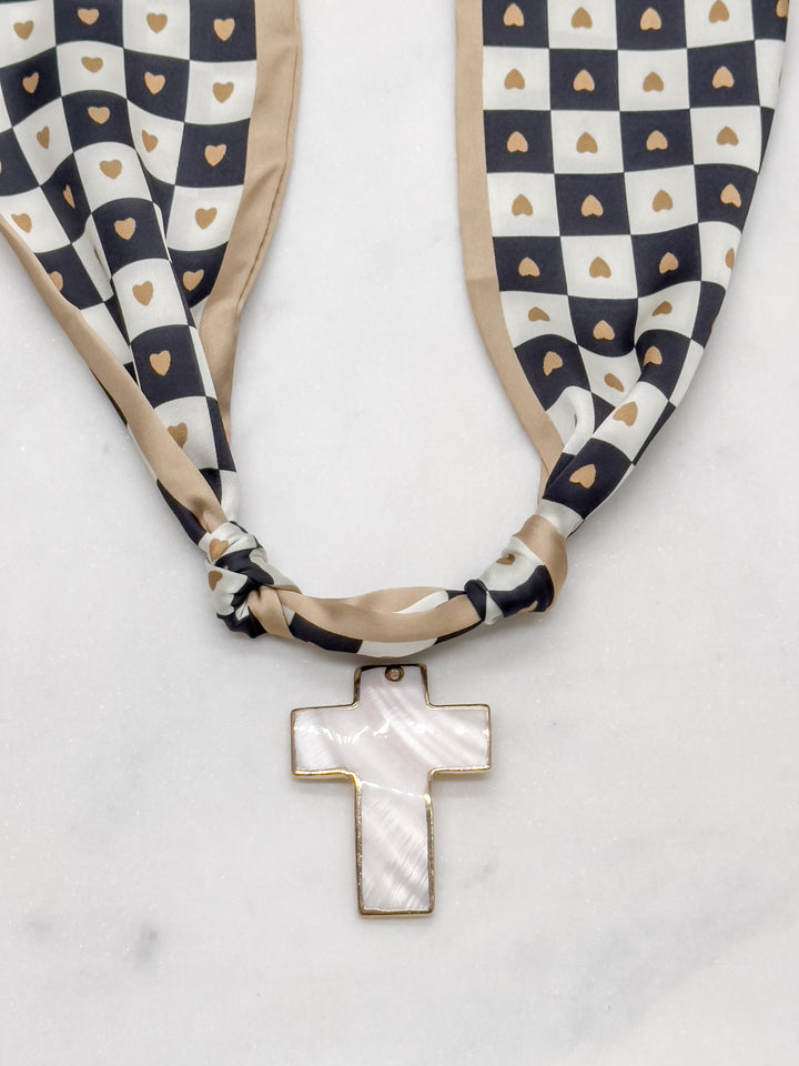 Ace Scarf Necklace