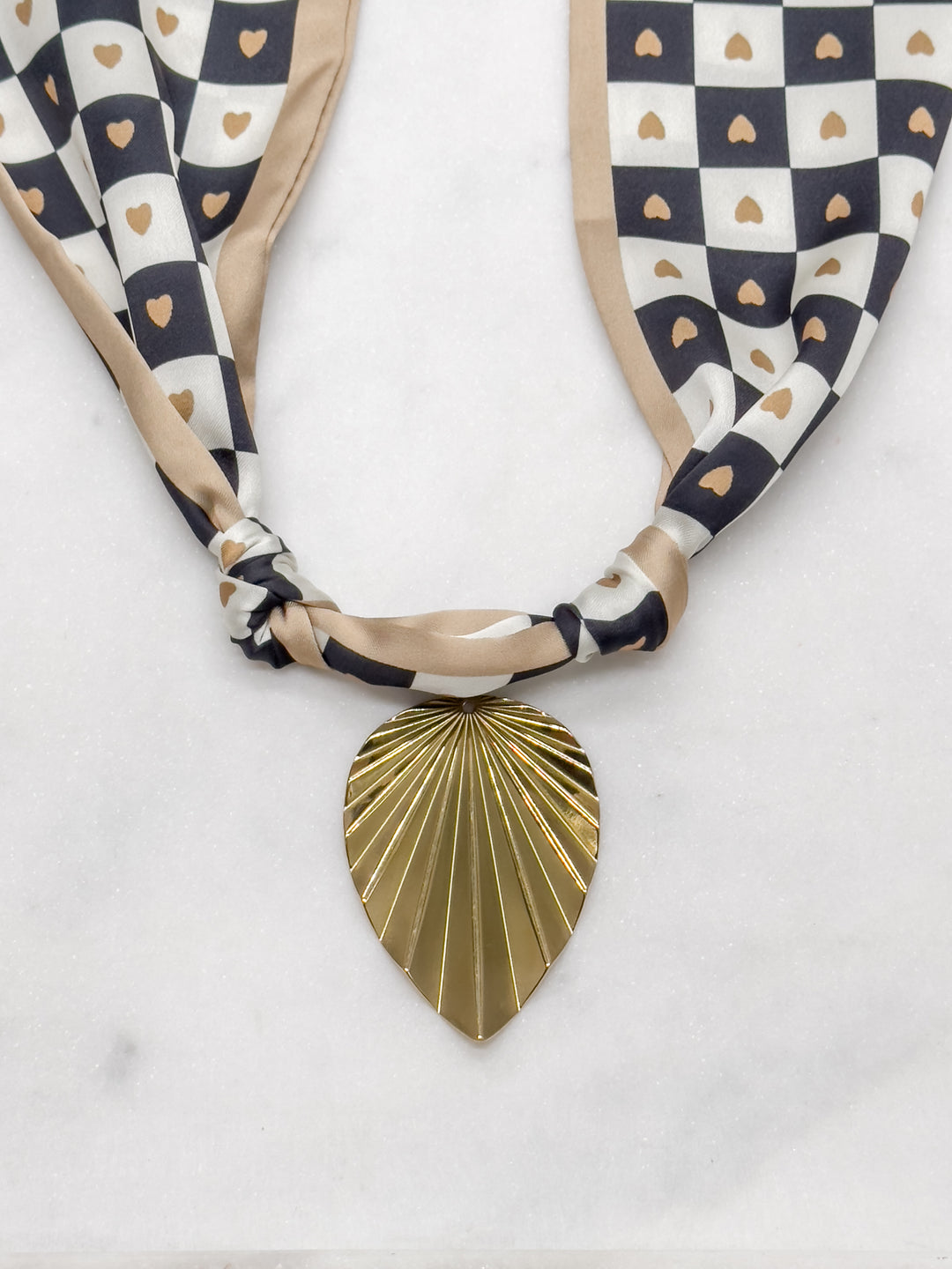 Ace Scarf Necklace