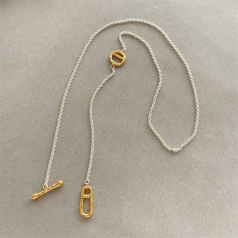 Bradli Mixed Metals Convertible Necklace