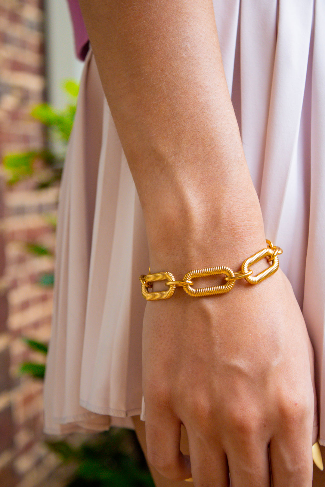 Bennett Oval Link Bracelet