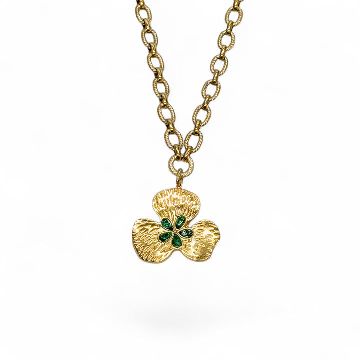 Fortune Shamrock Necklace