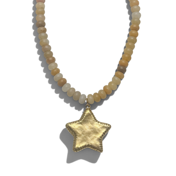 Solara Beaded Star Necklace