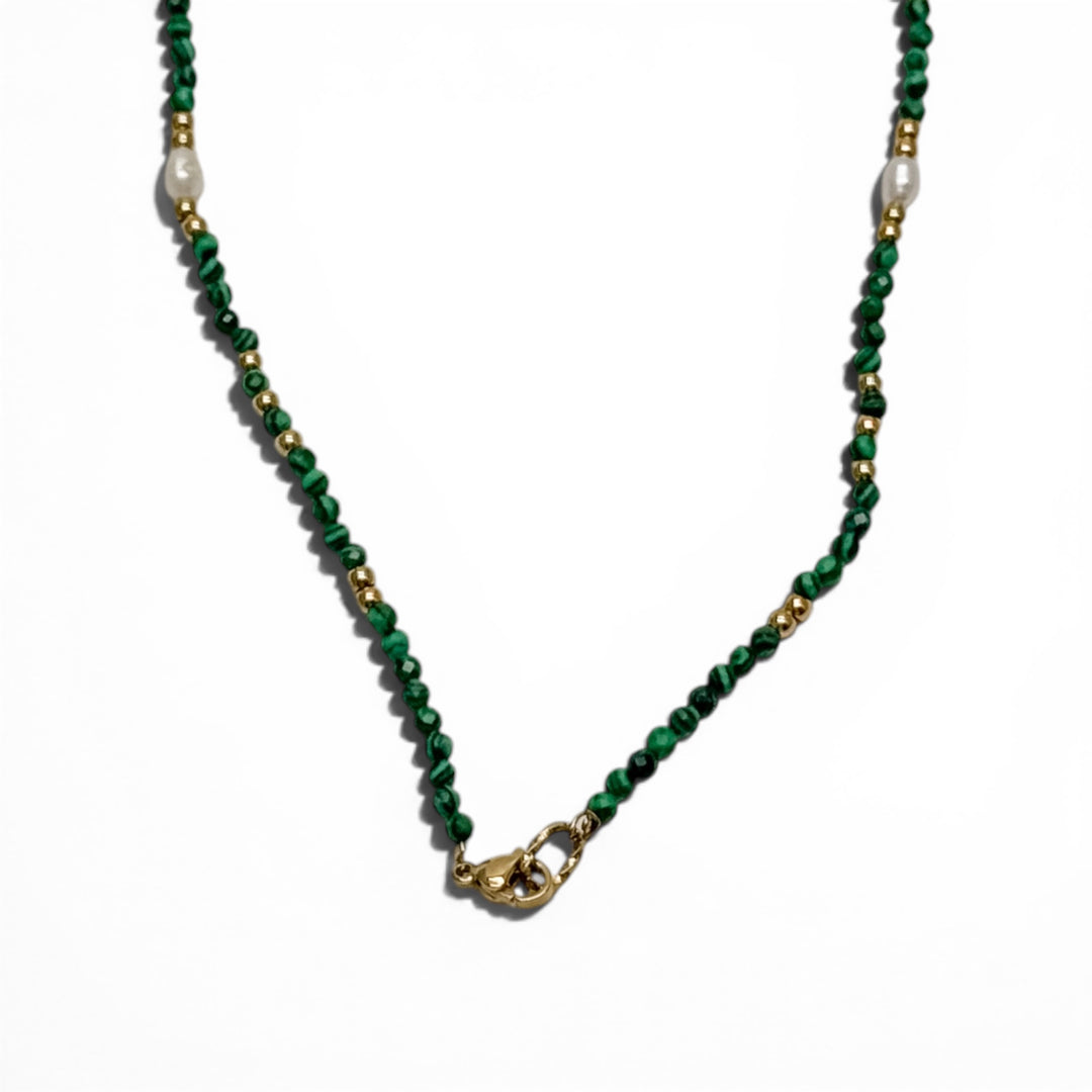 Evergreen Stone Necklace