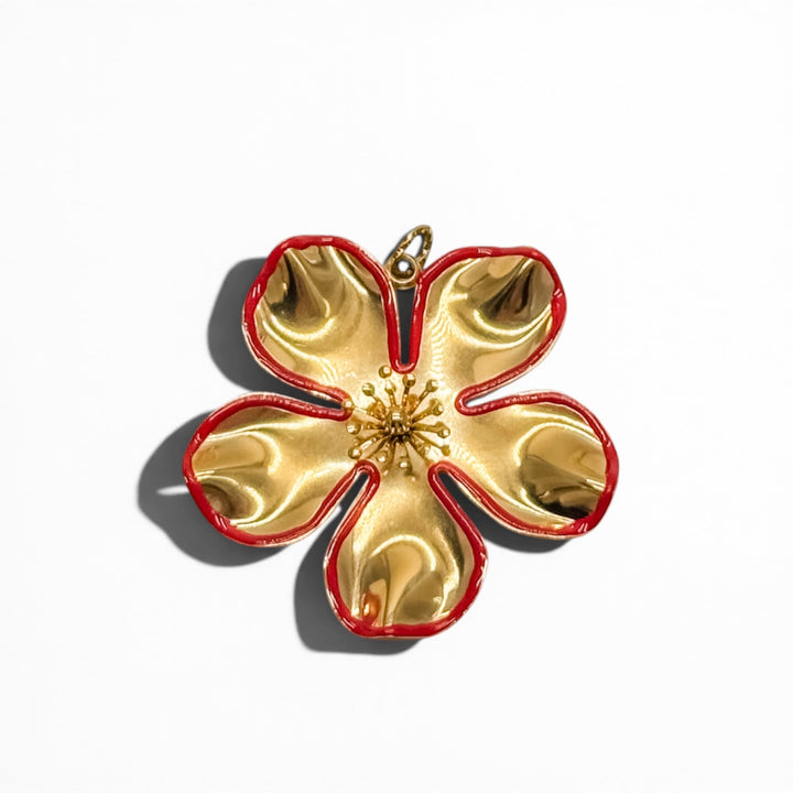 Poppy Bloom Pendant