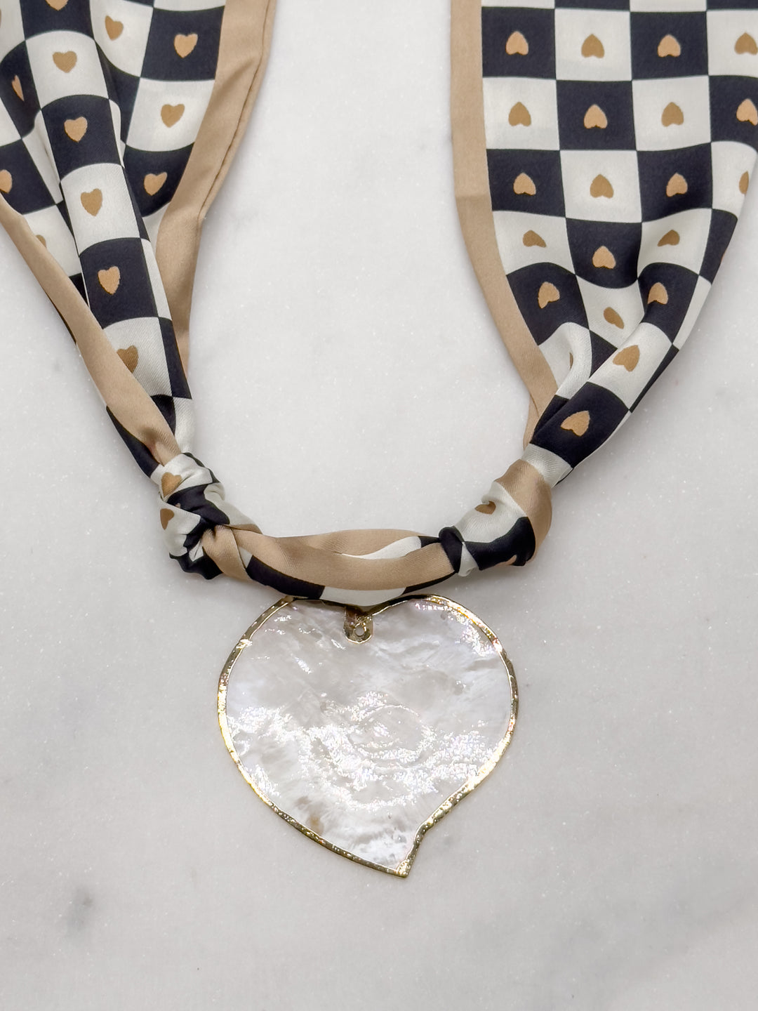 Ace Scarf Necklace