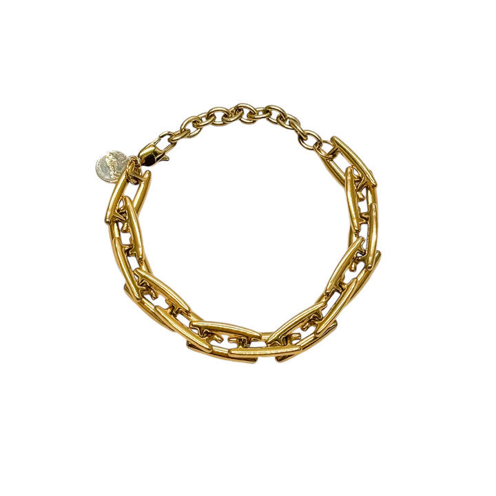 Alpha Chunky Chain Bracelet