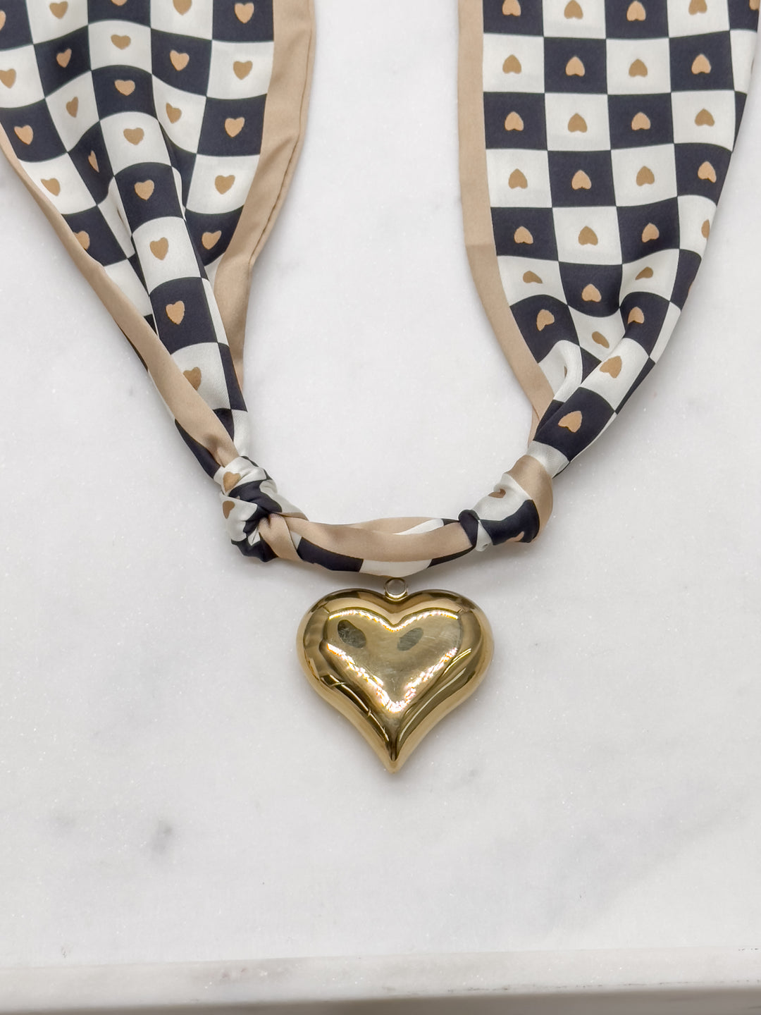 Ace Scarf Necklace