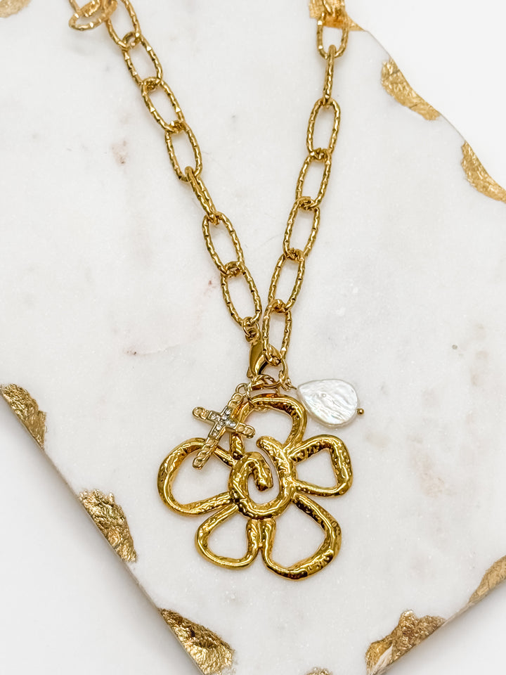 Devotion Cross Charm