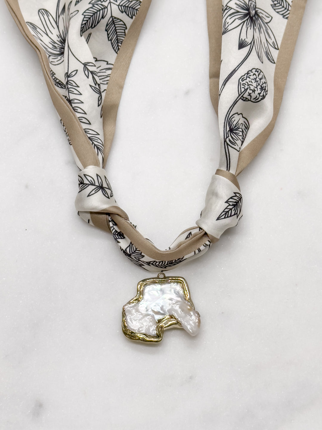 Florence Scarf Necklace
