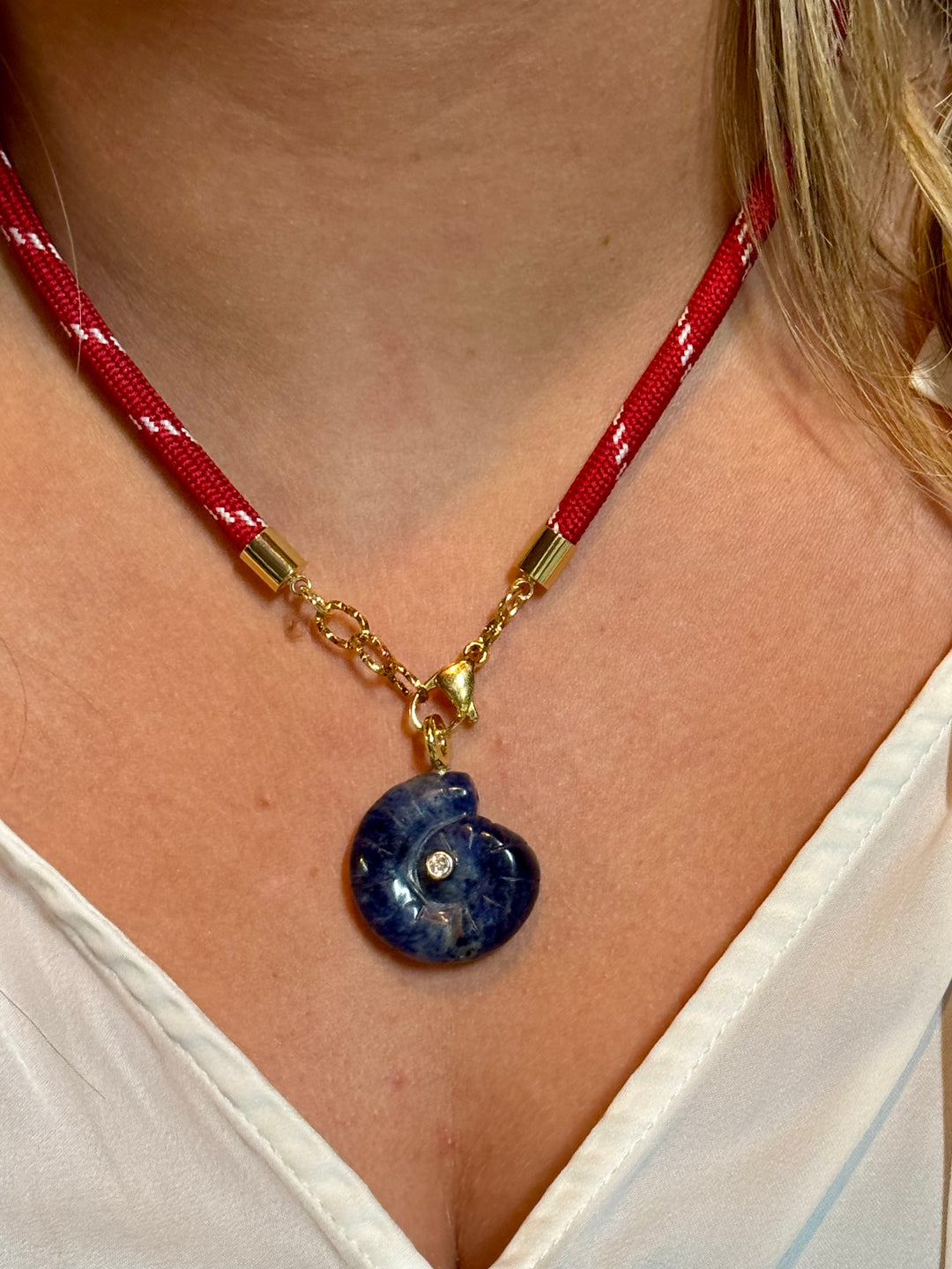 Mariner Canvas Necklace