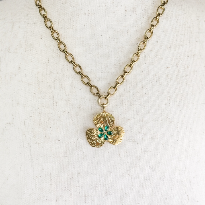 Fortune Shamrock Necklace