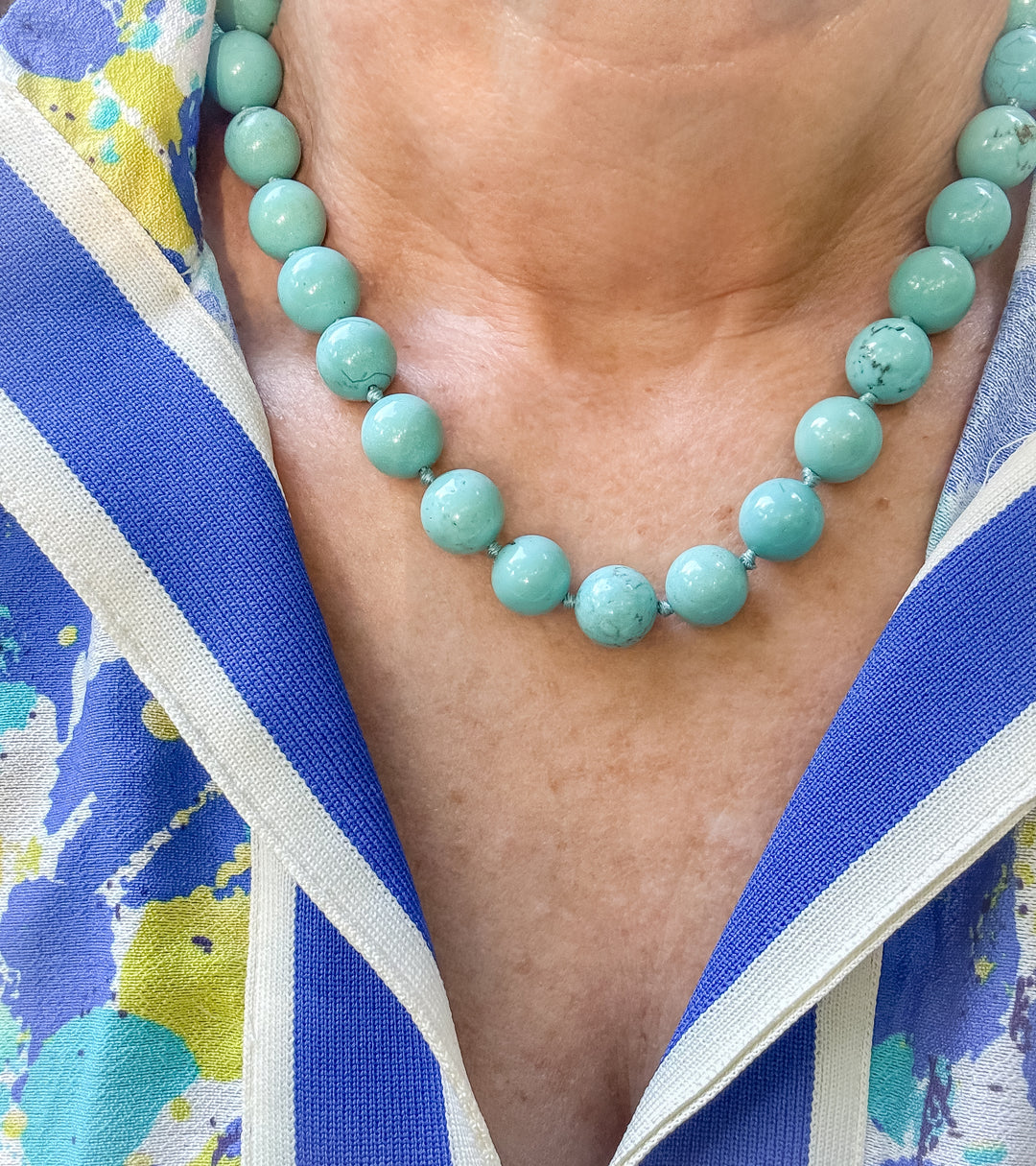 Palm Bead Necklace