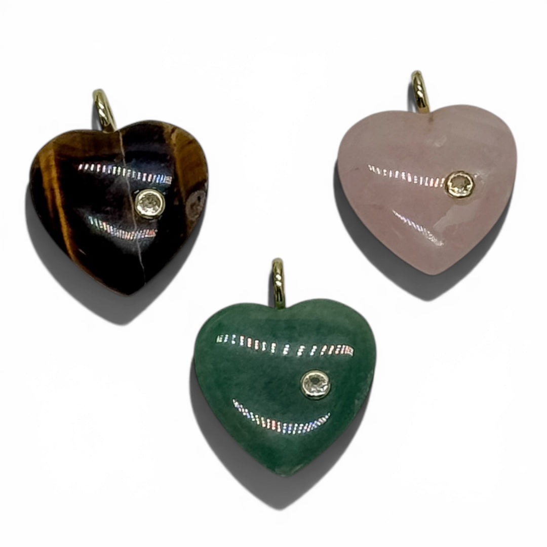 Courage Heart Pendant