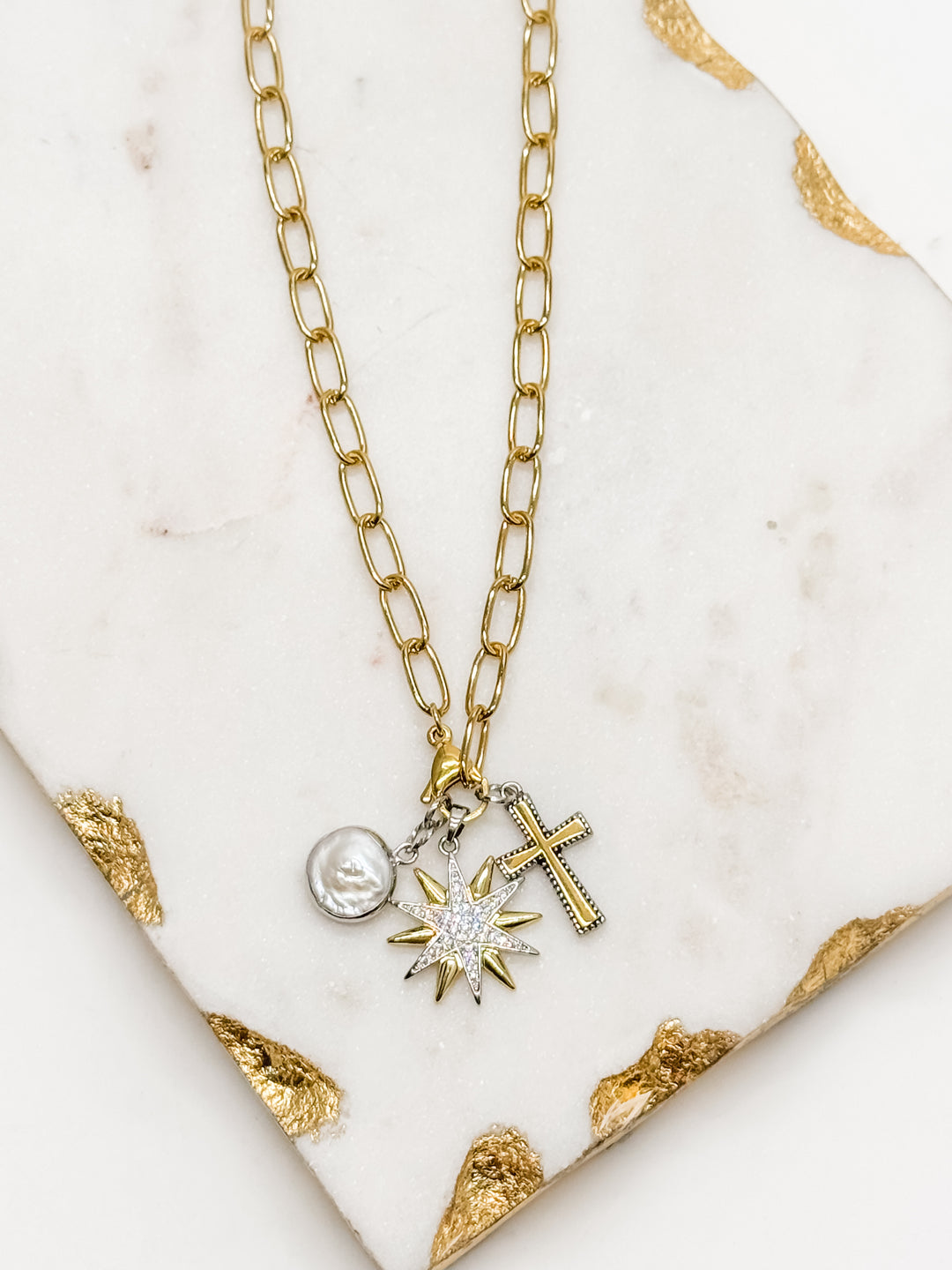 Beacon Cross Charm