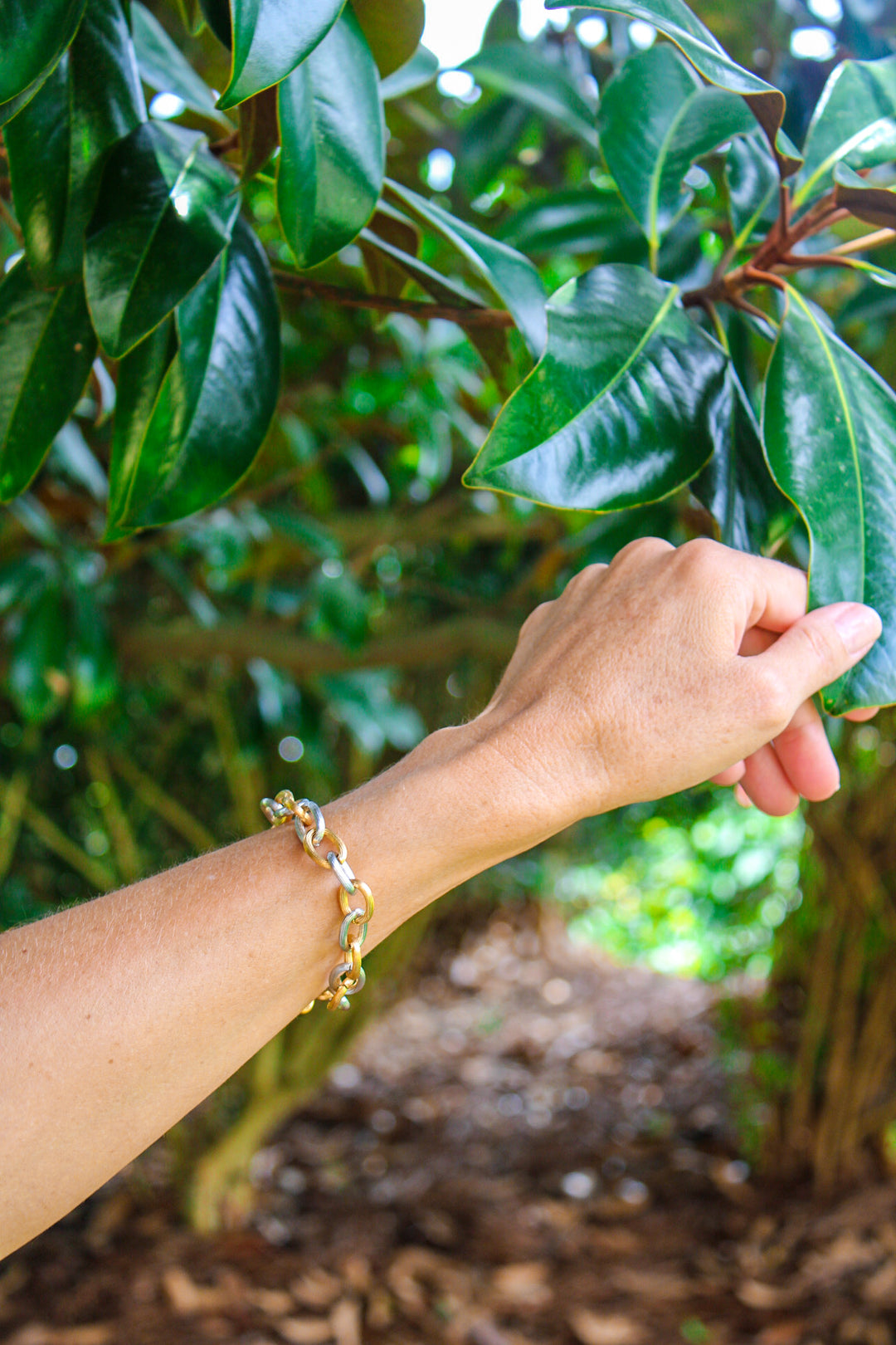 Carolina Mixed Link Chain Bracelet