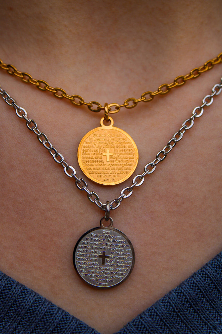 Serenity Lord's Prayer Necklace