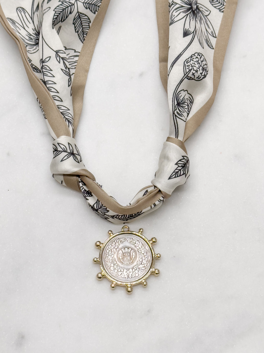 Florence Scarf Necklace