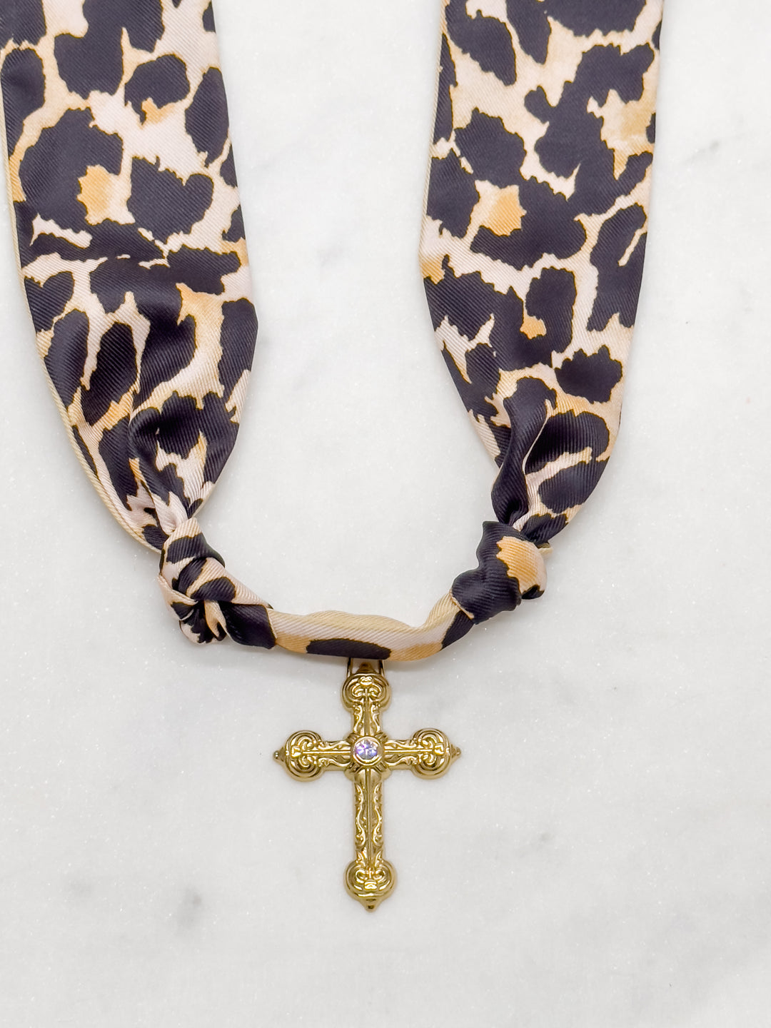 Greer Scarf Necklace