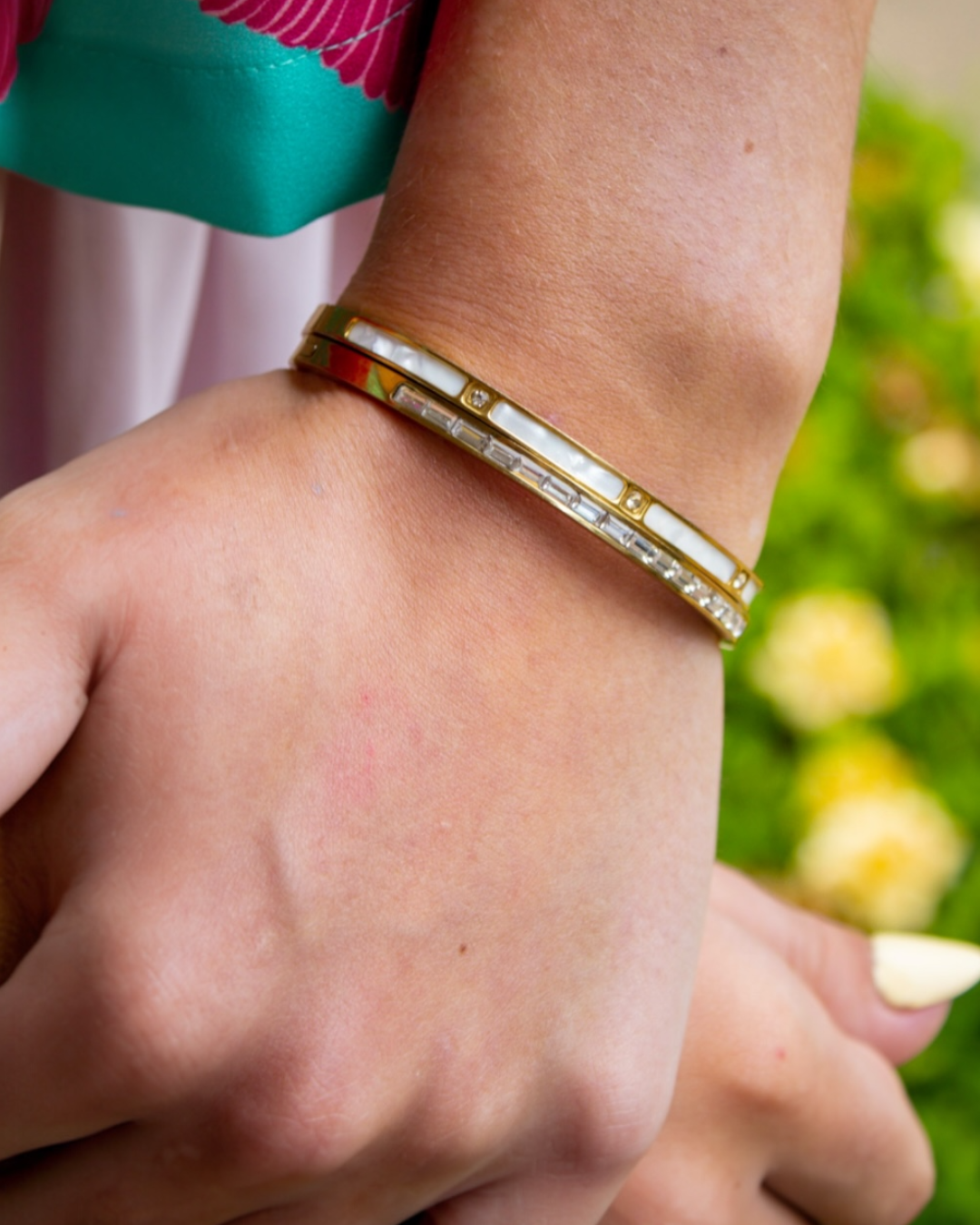 Blythe Mother of Pearl Bangle