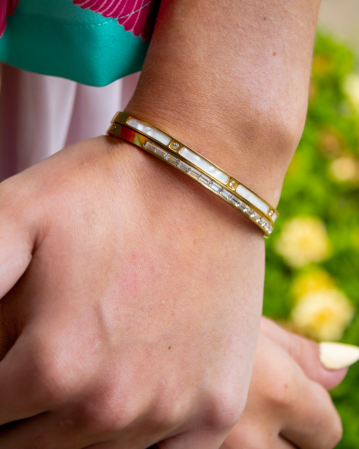 Blythe Mother of Pearl Bangle