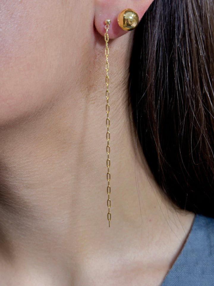 Paperclip Duster Earrings