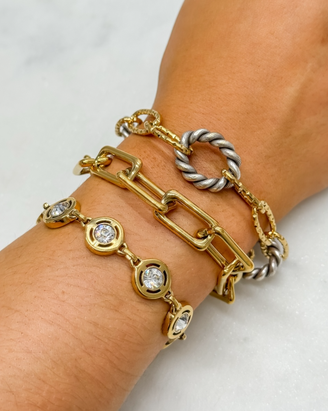 Madison Bezel Bracelet