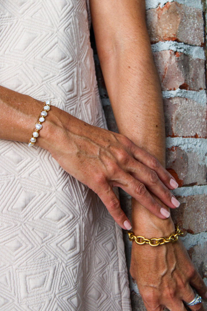 Belle Pearl Bead Bracelet