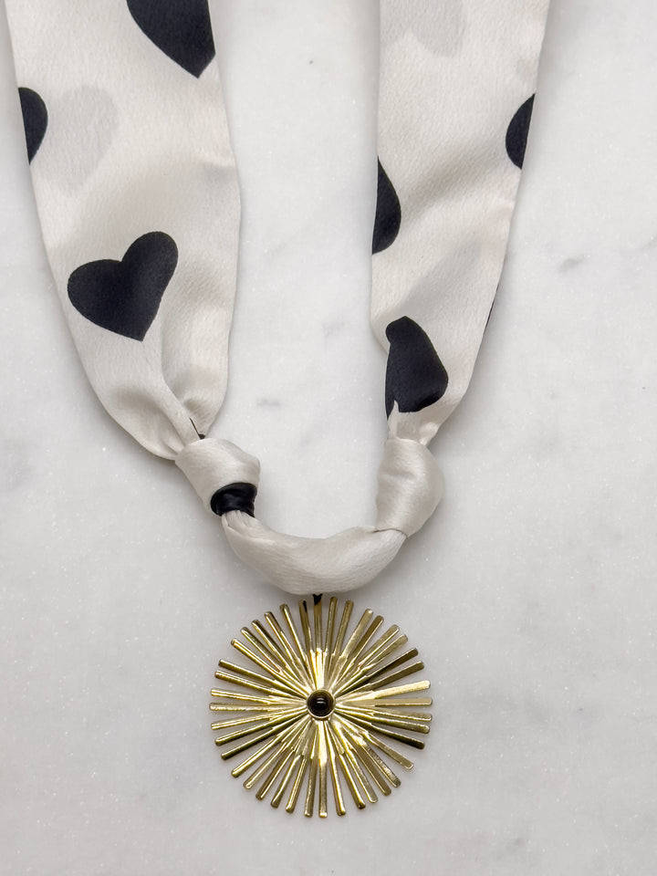 Monroe Scarf---click to choose your pendant