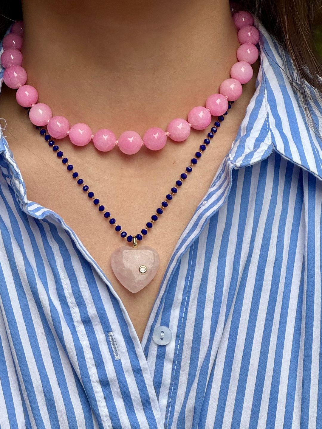 Palm Bead Necklace