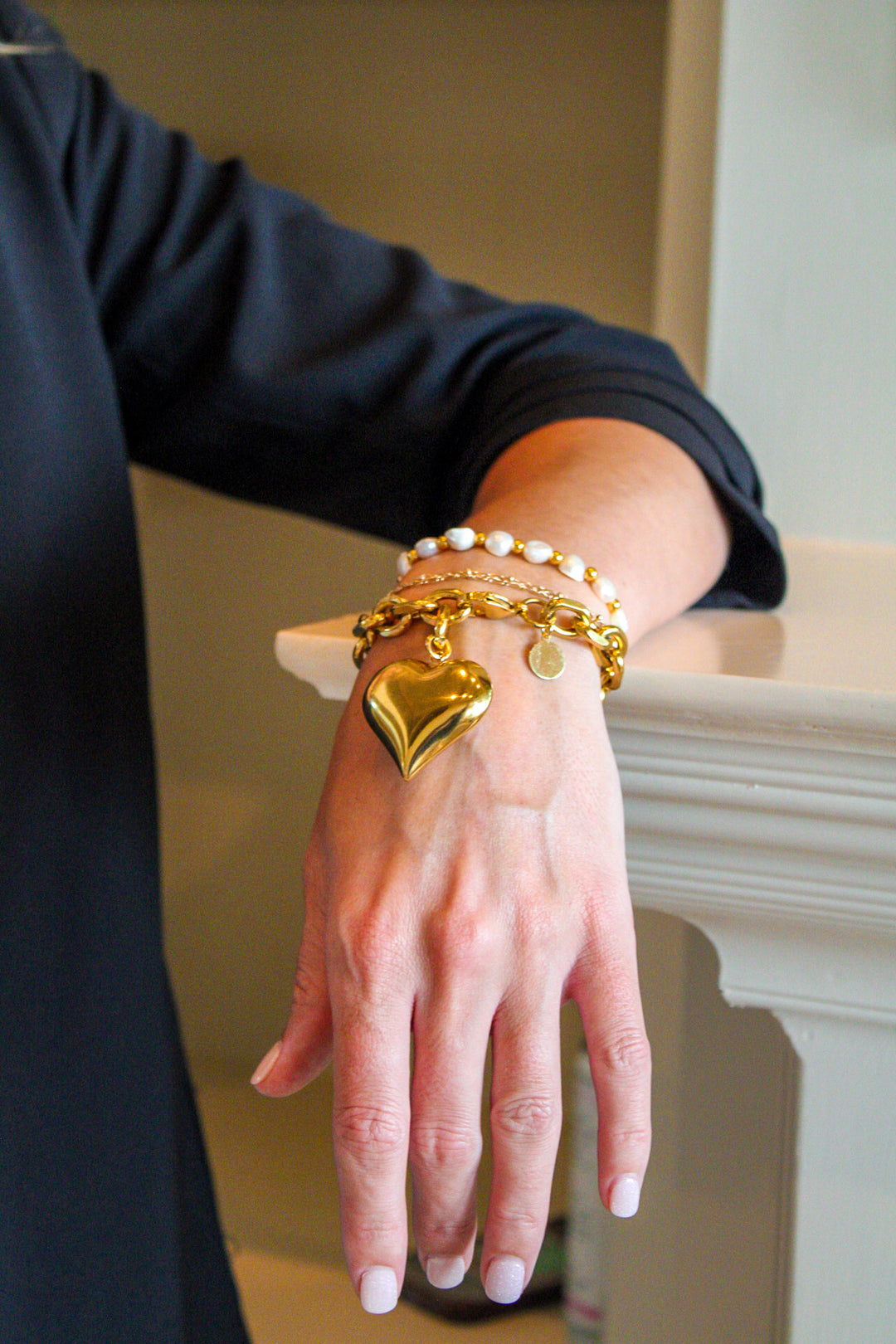 Belle Pearl Bead Bracelet