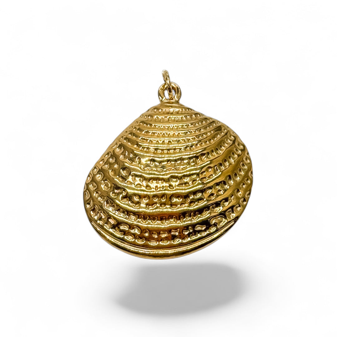 Golden Shell Pendant
