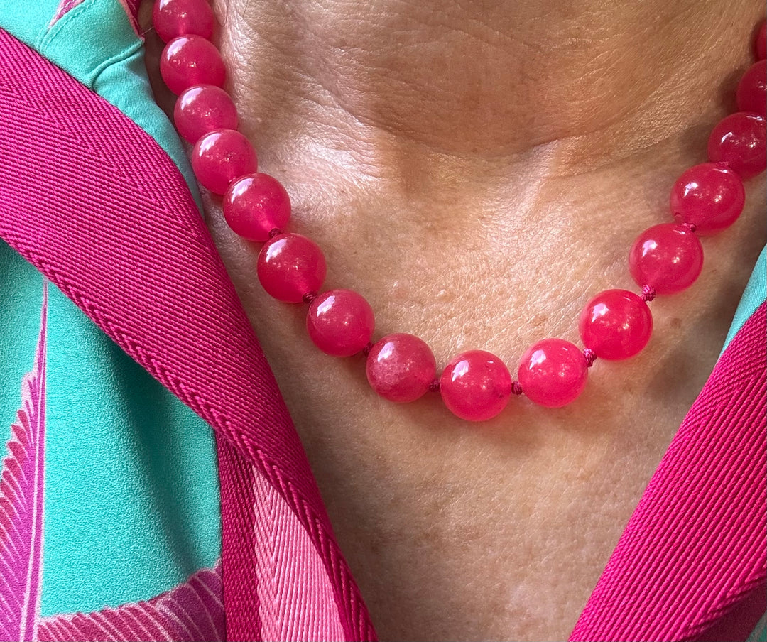 Palm Bead Necklace