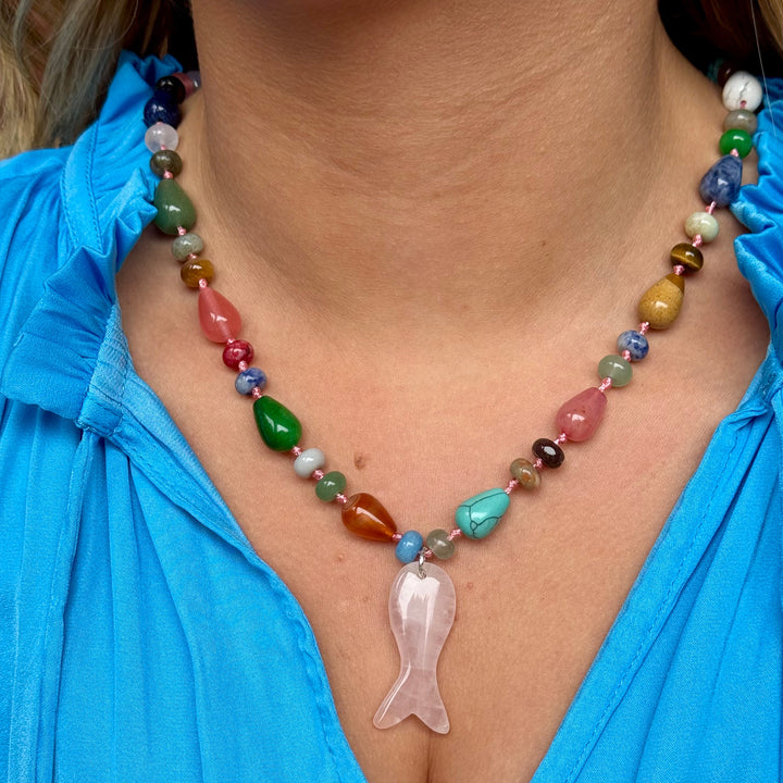 Sorbet Fish Necklace