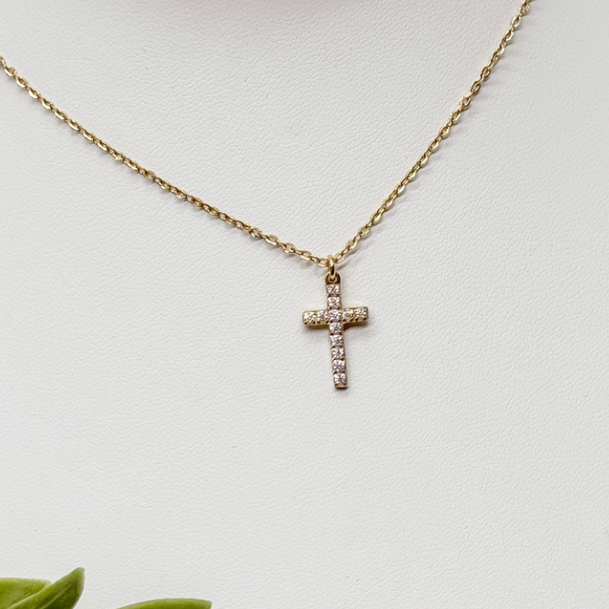 Hope Petite Cross Necklace