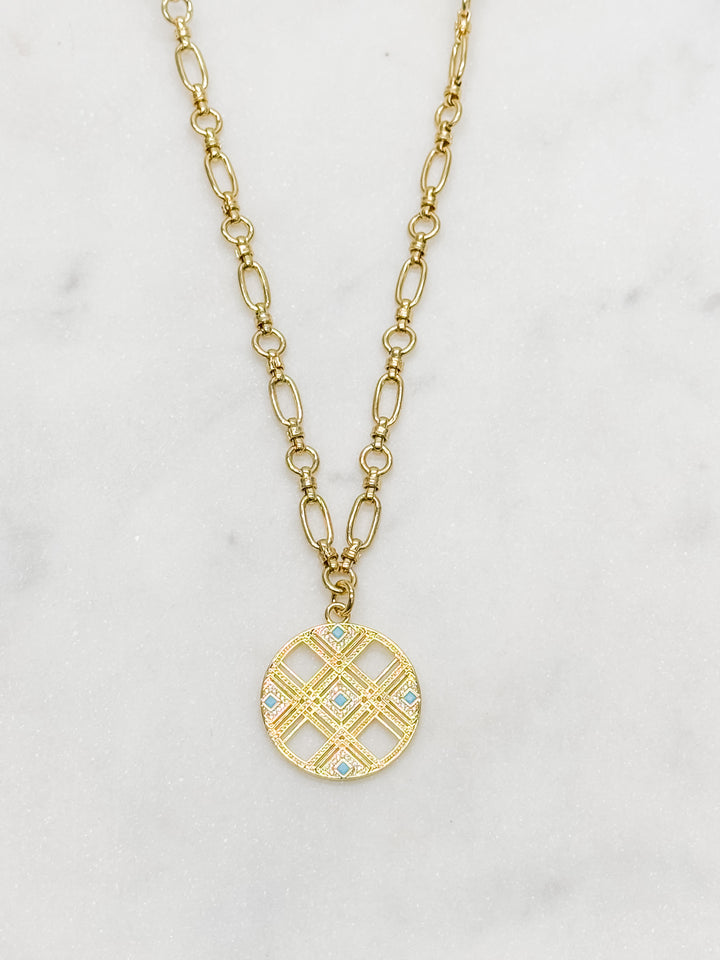Brie Turquoise Necklace