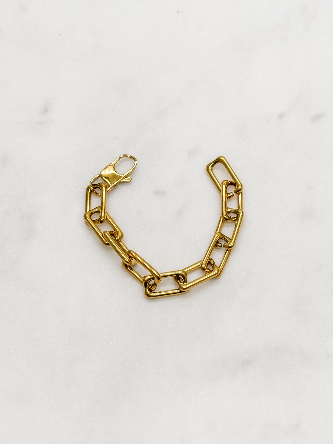 Darbi Chunky Square Link Bracelet