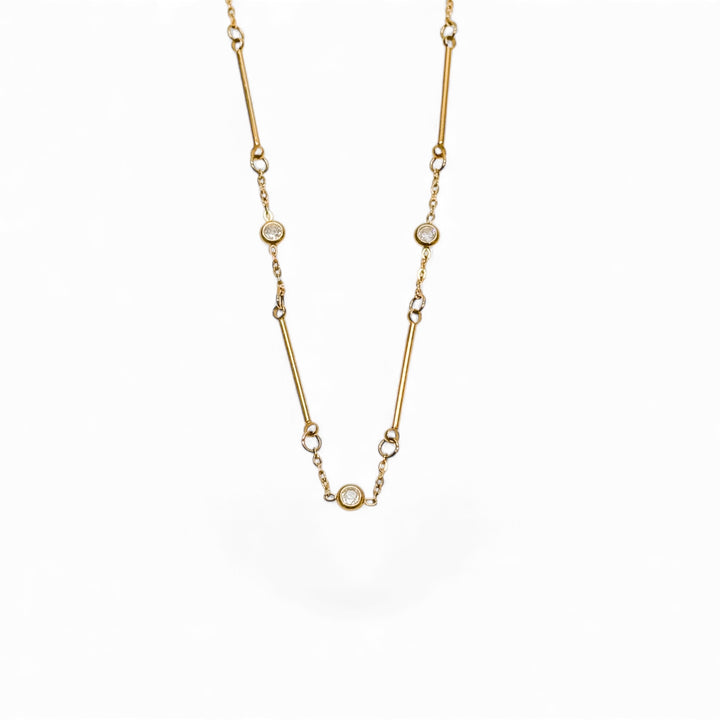 Bamboo Eternity Necklace