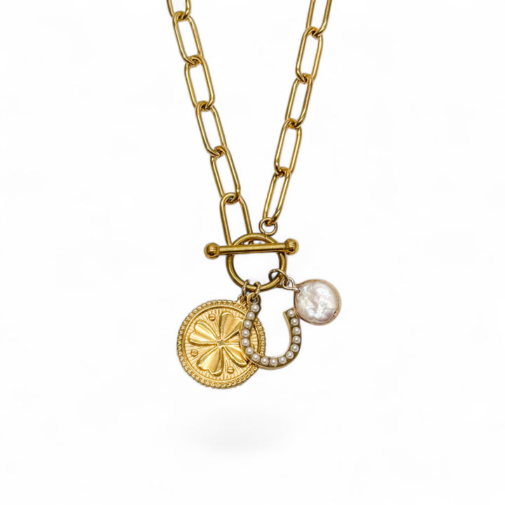 Fortune Keeper Toggle Necklace