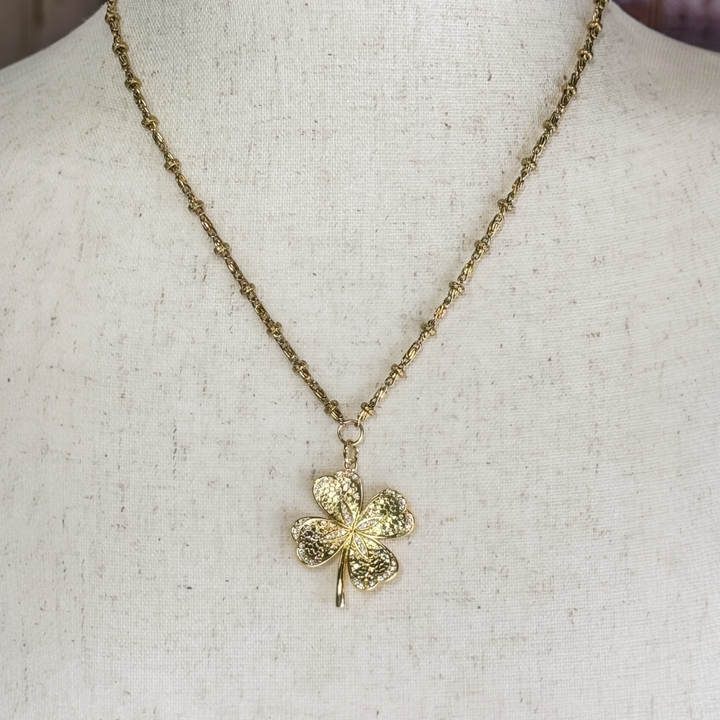 Heirloom Shamrock Necklace