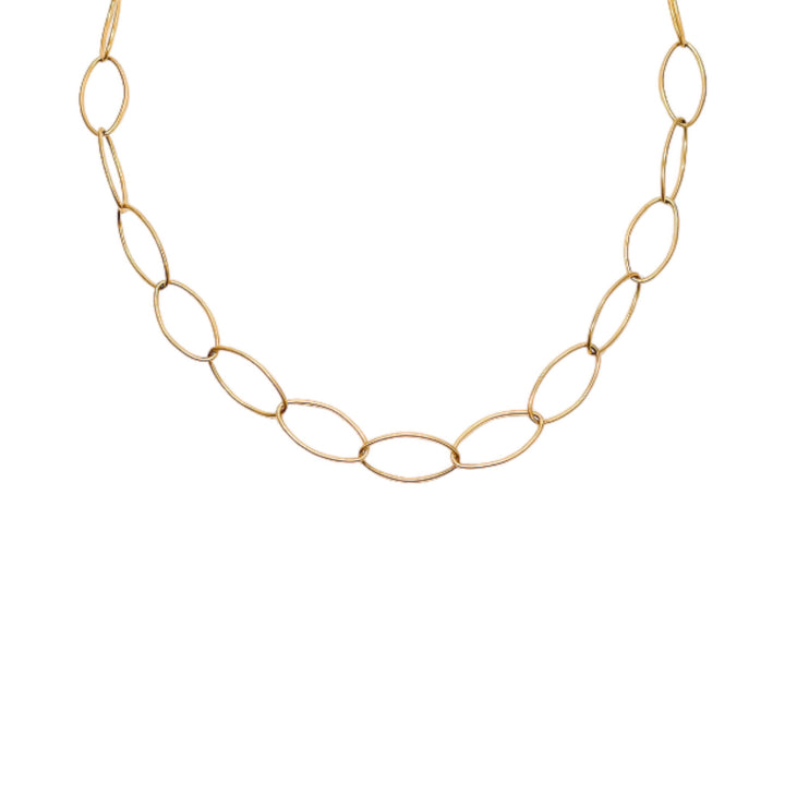 Frances Oval Link Chain Necklace