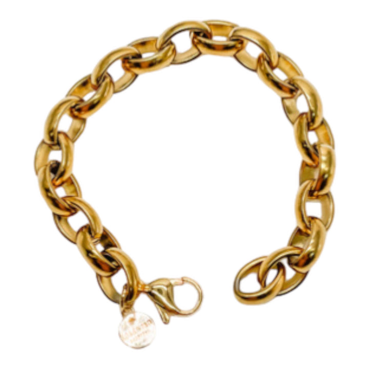 Harmony Gold Oval Link Bracelet