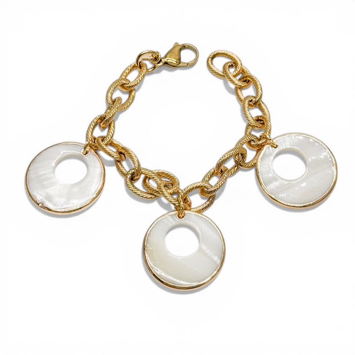 Naomi Shell Charm Bracelet