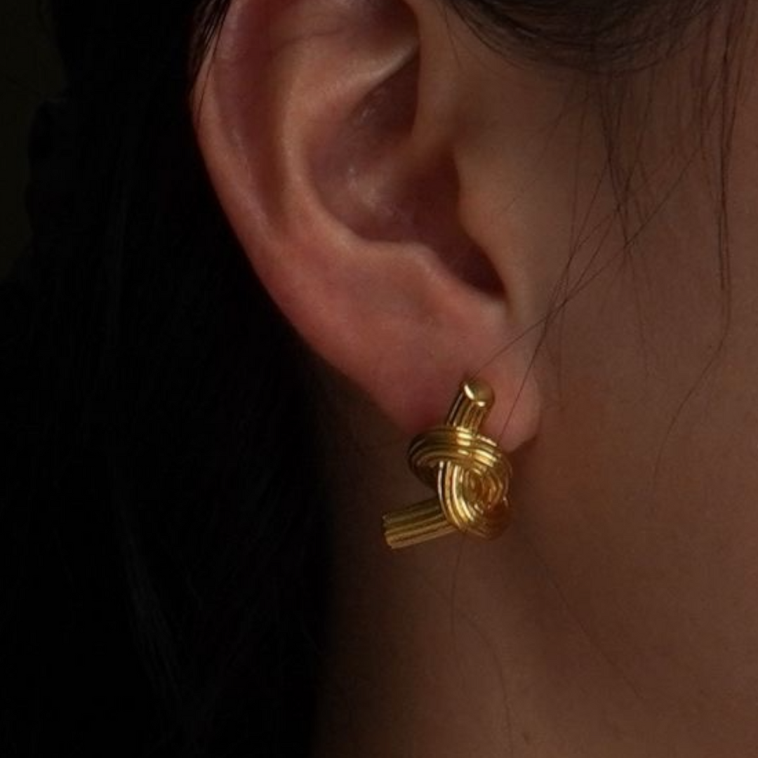Adair Knot Post Earrings