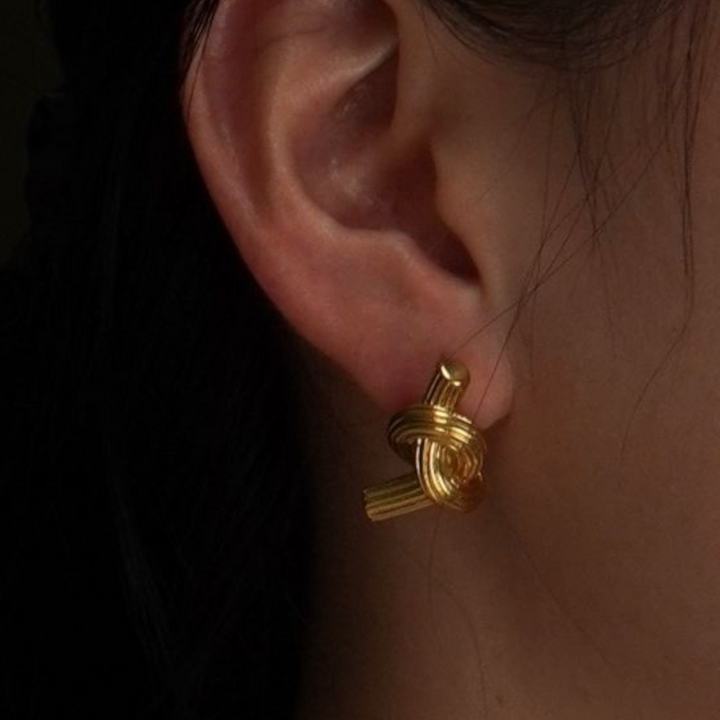Adair Knot Post Earrings