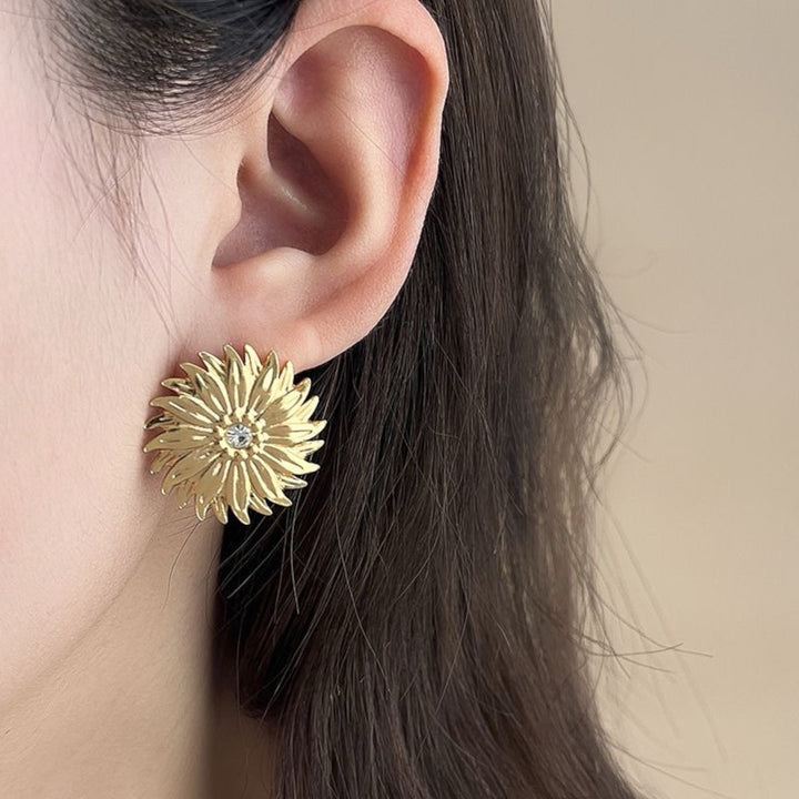 Sunflower Stud Earrings